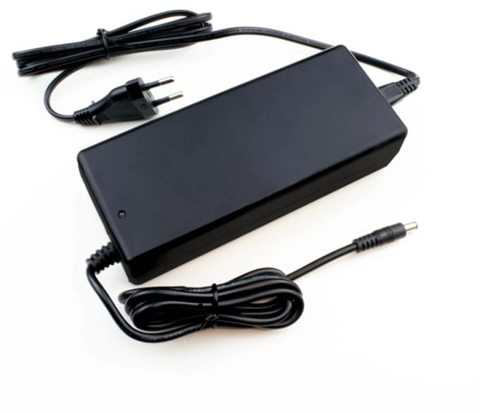 72 Watt - 24V / 3A adapter voor led strips - Zwart