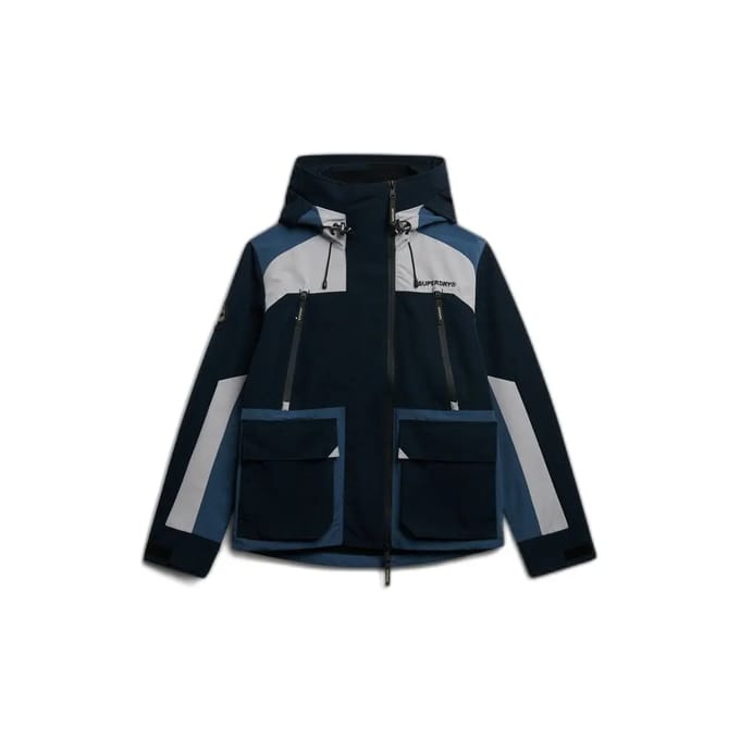 Superdry - Colour Block Windbreaker Jas met Capuchon - Heren