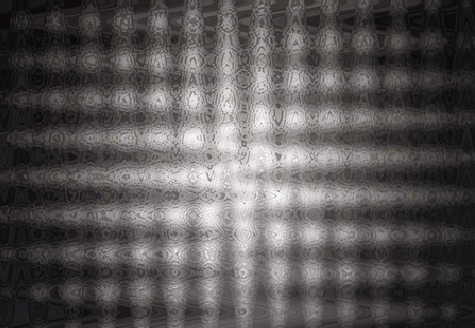 Fotobehang Black White Abstract | XL - 208cm x 146cm | 130g/m2 Vlies