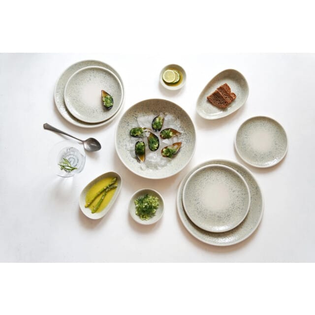 By Bone Pizzabord - Natura Ocean - Porselein - 32 cm - set van 2