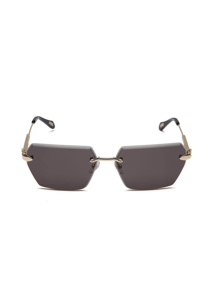 Just Cavalli Zonnebril Glanzend Totaal Roze Goud