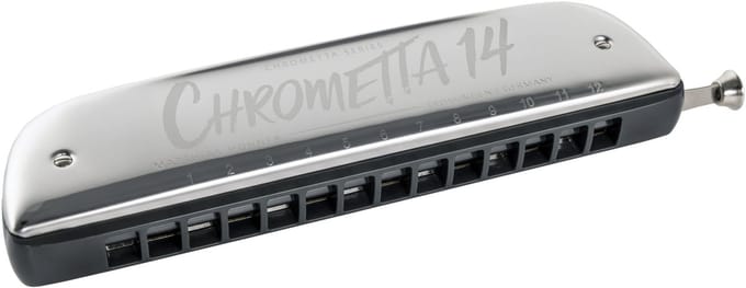 Hohner Chrometta 14 C, Color Edition - Chromatische mondharmonica