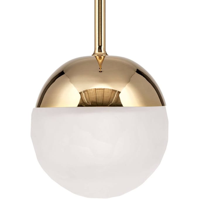 ORION LED hanglamp Ball, 1-lamp, goud