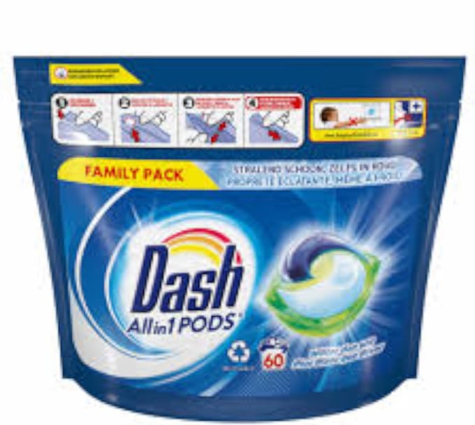 Dash Witter dan Wit All in 1 Pods - 60 pods