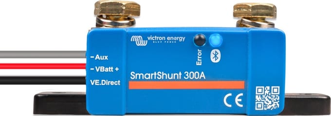 Victron SmartShunt 300A/50mV IP65 | SHU065130050