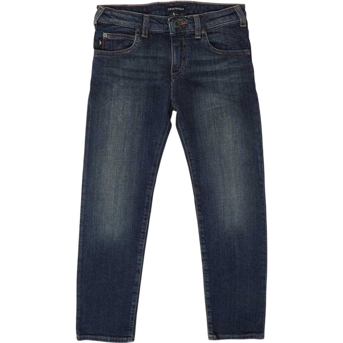 Emporio Armani Dames/Dames Jeans (Blauw)