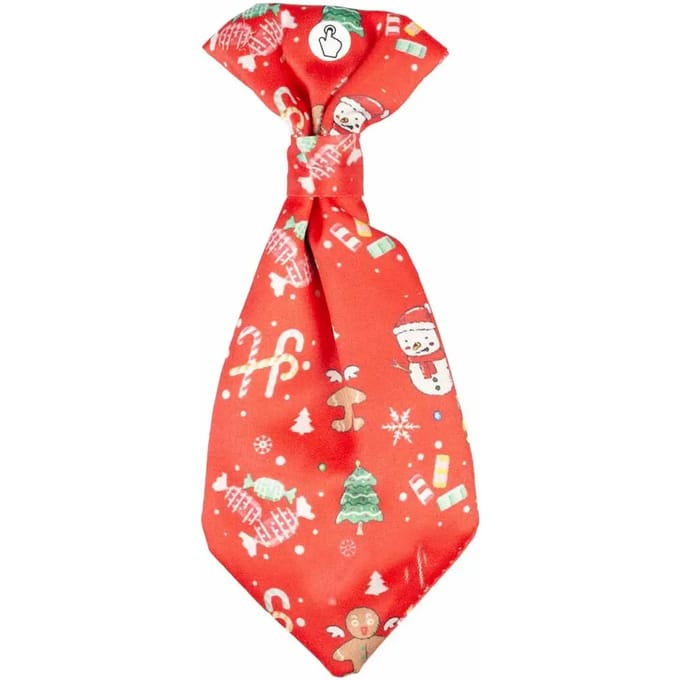 Halsbandaccessoire voor honden, led-flitsstrikje Duvoplus X-Mas