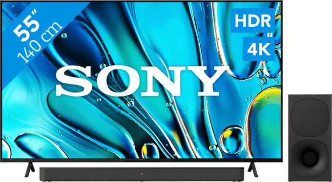 Sony Bravia 3 55" 4K Led (2025) + Sony HT-S400