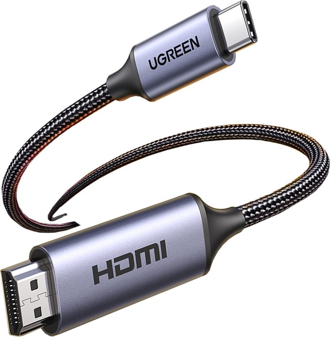 USB - C - HDMI 2.1 8K 60Hz kabel 1,5m Ugreen CM565 - grijs