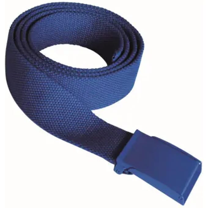 Korntex Trendy Promotional Belt Basel KX153 - Royal Blue - One size