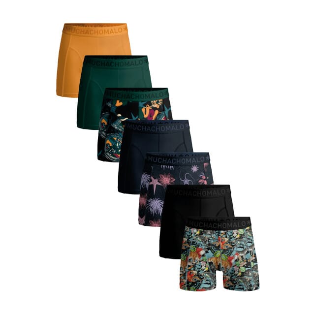 Muchachomalo Heren Boxershorts - 7-Pack - Mannen Onderbroeken