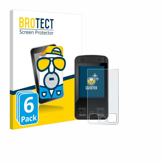 BROTECT - Screenprotector voor Bosch Kiox 400C - Folie Beschermfolie matte 6 Stuks