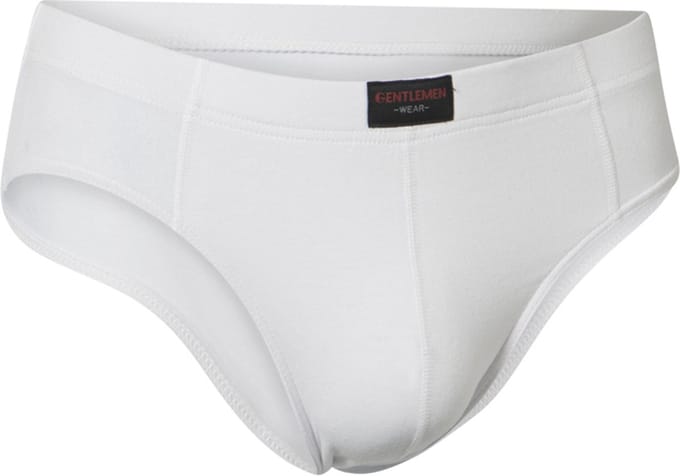 Gentlemen - 5-pak heren slips 604730 - wit - maat M