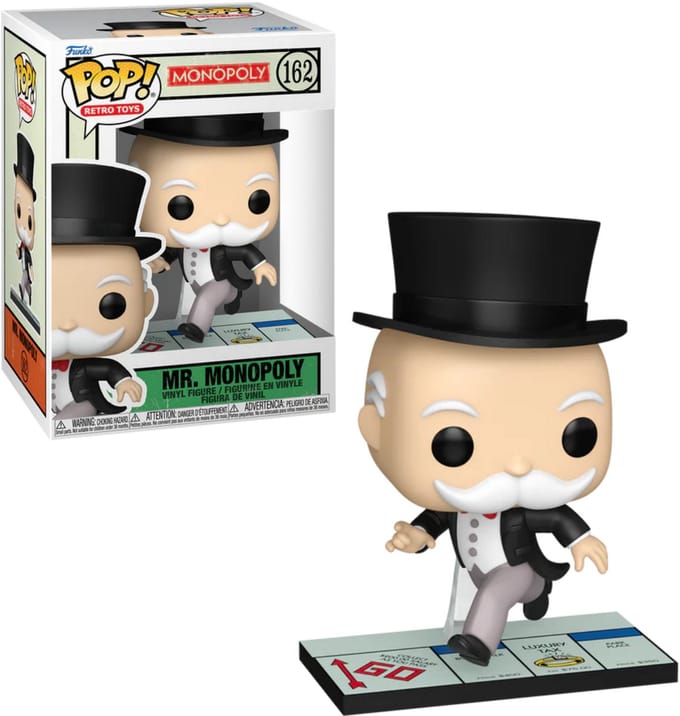Funko Pop! #162 Retro Toys: Monopoly - Mr. Monopoly