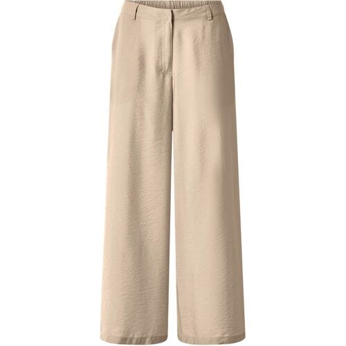 ESMARA Dames wide leg broek (Bruin, S (36/38))