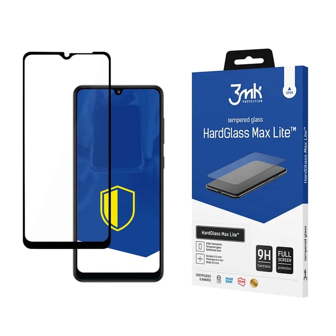 Versterkt gehard glas 3MK Samsung Galaxy A32 4G - HardGlass Max Lite™
