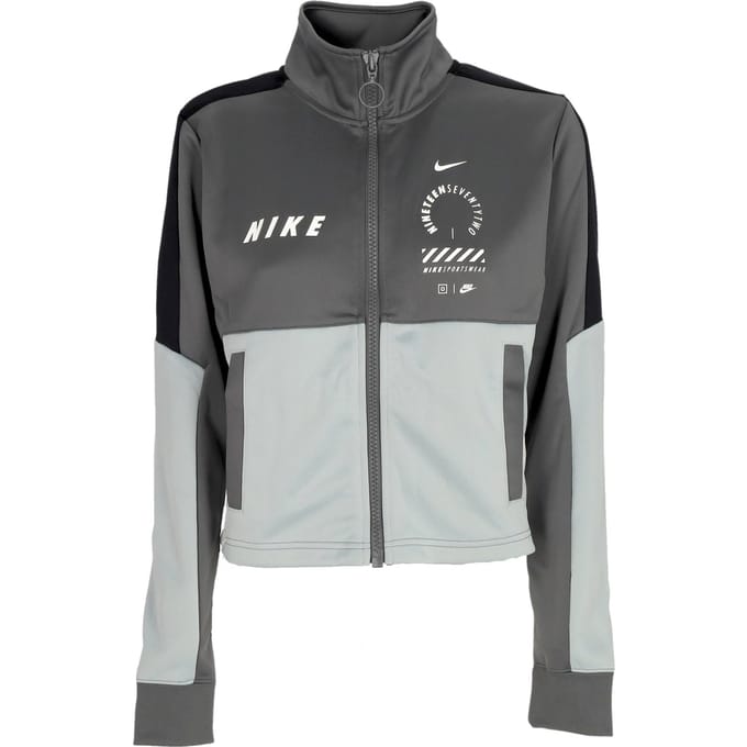 W Sportswear trainingsjack voor dames, ijzergrijs/licht puimsteen/wit