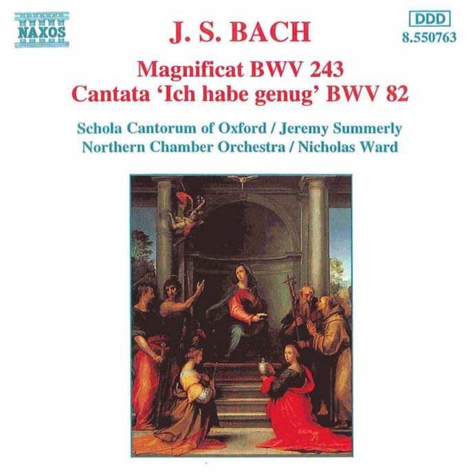 Schola Cantorum Of Oxford - J.S. Bach: Magnificat | Cantata 82 (CD)