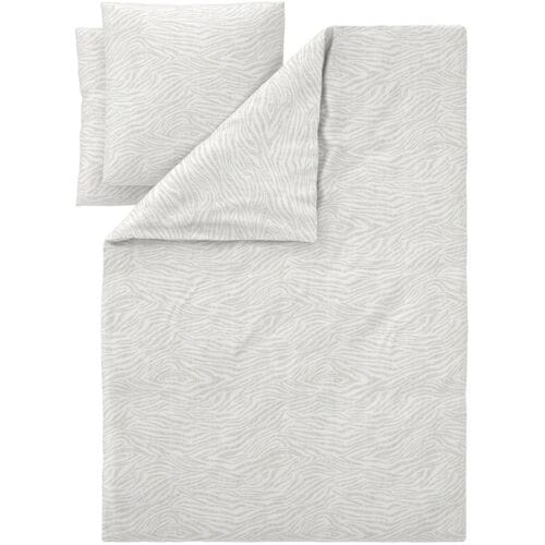 LIVARNO Satijnen dekbedovertrek 240 x 220 cm (wit/beige)