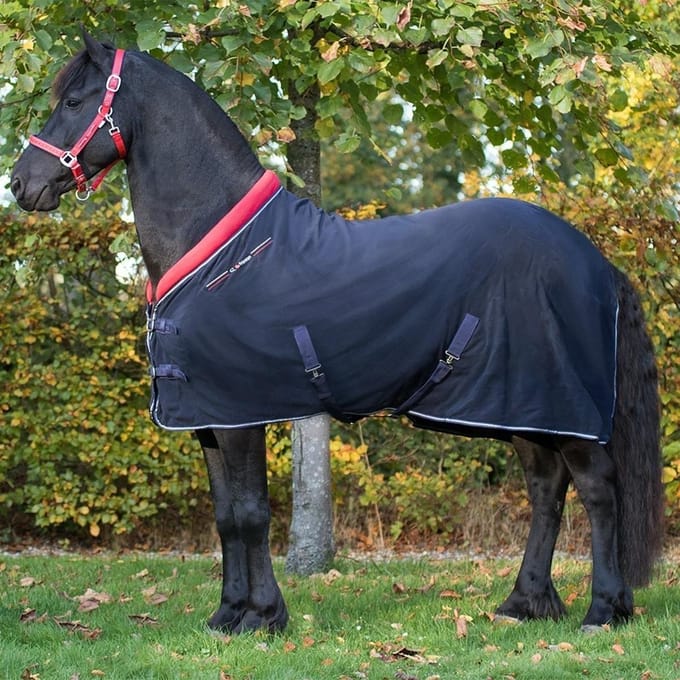 Qhp Showdeken  Friesian - Dark Blue - 185 Cm