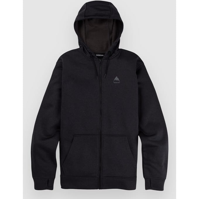 Burton Oak Zip Hoodie zwart