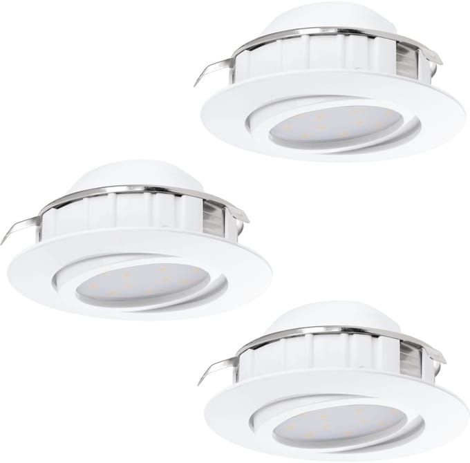 EGLO Pineda - Inbouwarmatuur - 3 Lichts - Wit
