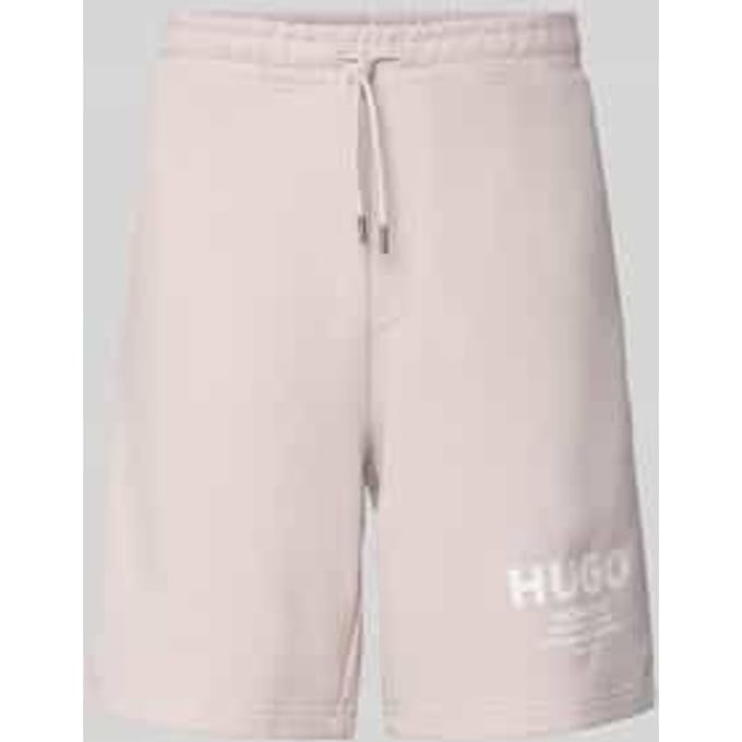Loose fit sweatshorts van puur katoen model 'Nomario'
