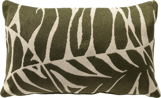 Dutch Decor EDEN - buitenkussen 30x50 cm - waterafstotend en uv-bestendig - Mayfly - groen