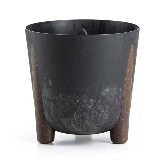 HowHomely - Donica Moss - Onderstel - Imitatie Beton - Zwart