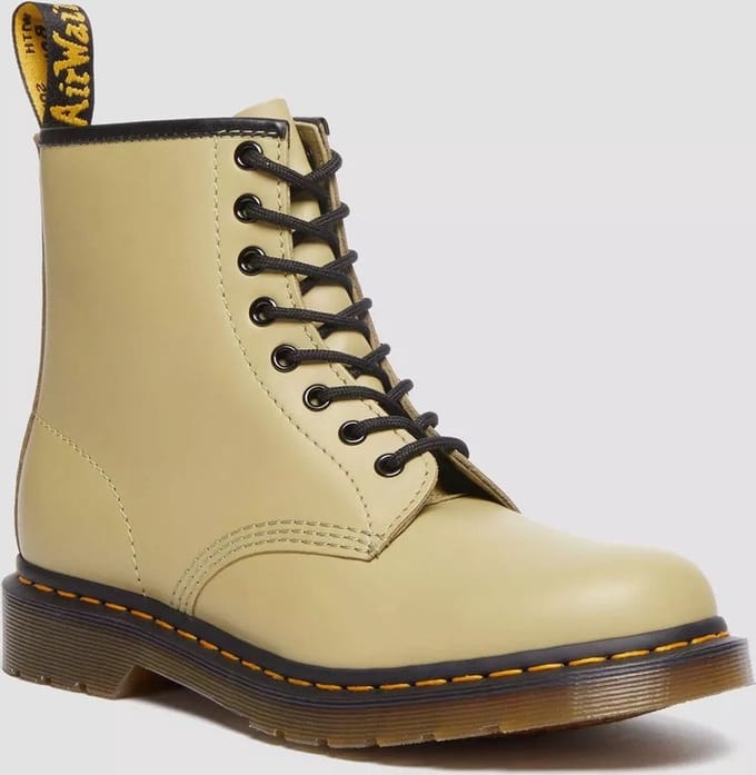 Dr. Martens - 1460 Smooth Pale Olive - Maat 37