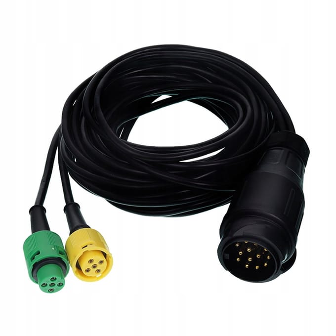 kabel set 13 polig stekker 7,5 meter lang - verlichtingskabel - kabelset - gmp