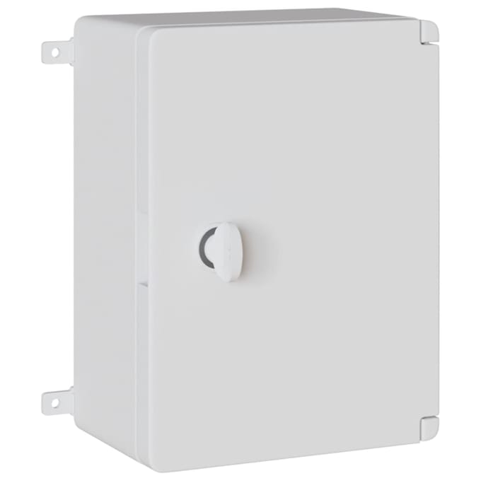vidaXL - Besturingskast - Grijs - 28 - x - 13 - x - 28 - cm - ABS - Kunststof