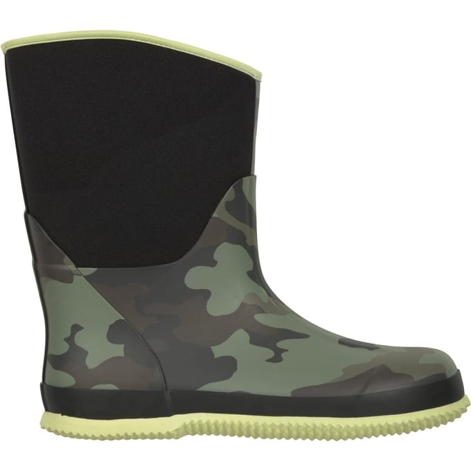Mountain Warehouse Kinder/Kinder Puddle Camo Wellington Laarzen (Zwart)