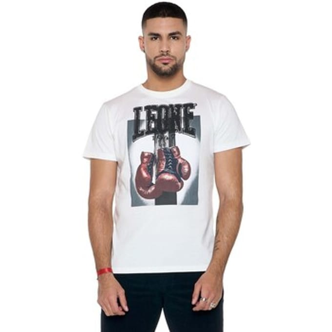 T-shirt Korte Mouw Leone 1947 Man Short Sleeves Celebrated
