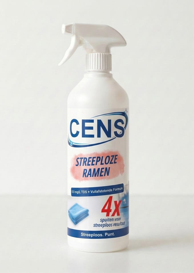 Cens Streeploze Ramen - Osmosewater - Streeploos. Punt.