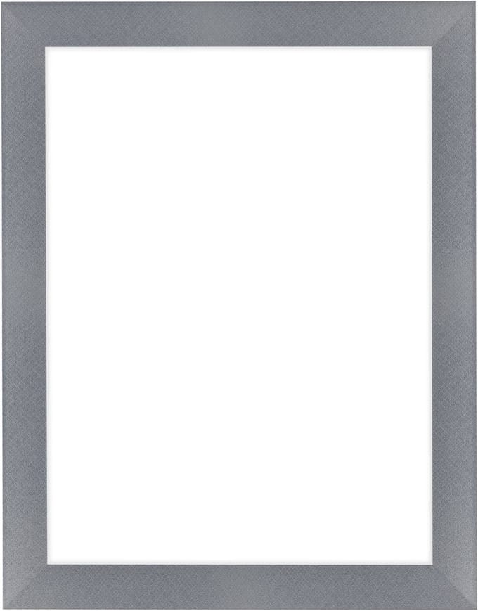 Fotolijst 48x64 cm - MDF - Aluminium Geborsteld - Colonia