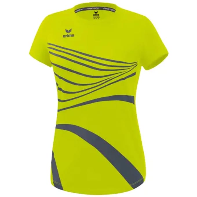 Erima Racing Hardloopshirt Dames - Fluogeel | Maat: 38