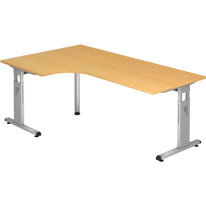 MEGA 82 S | Bureau - Beuken/Zilver