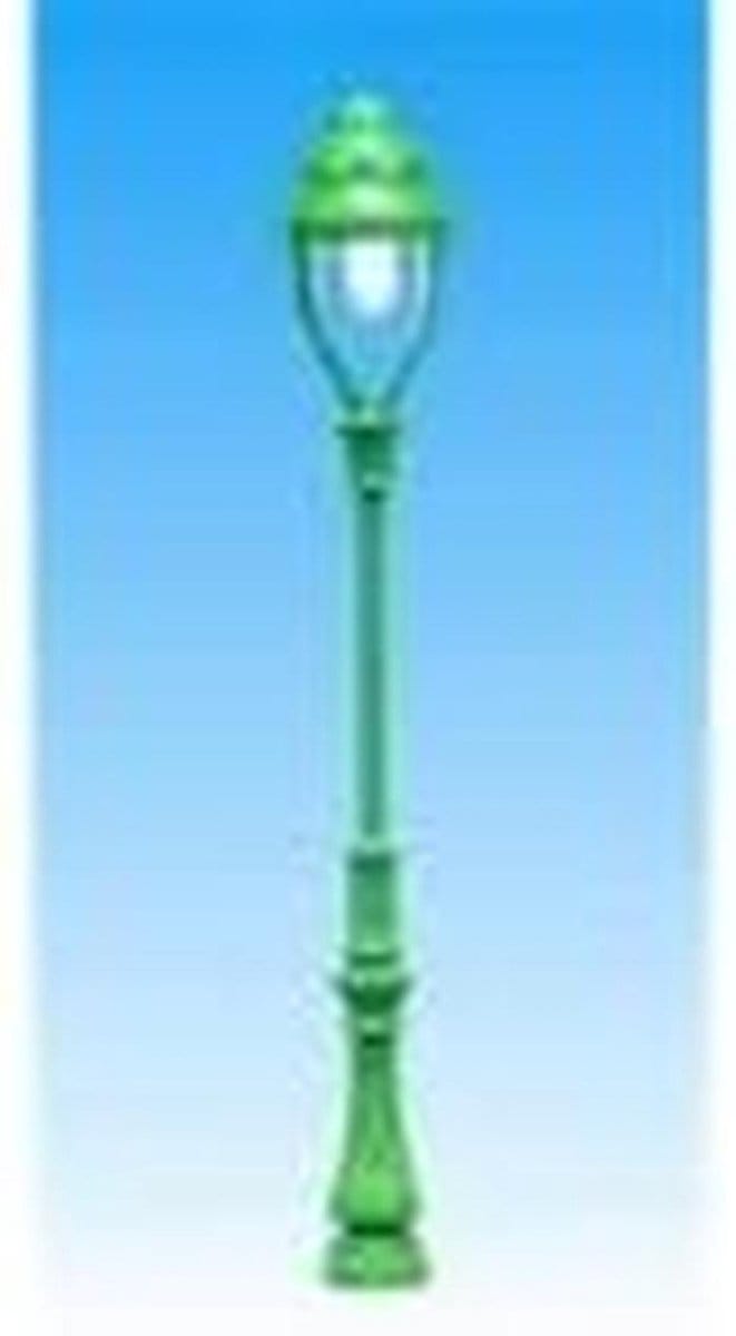 H0 Model Gaslantaarn voor Treinbaan Verlichting (12-16V)