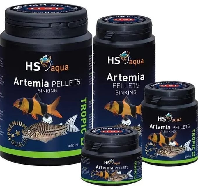 HS aqua - Artemia pellets voor aquariumvissen - 100 ml