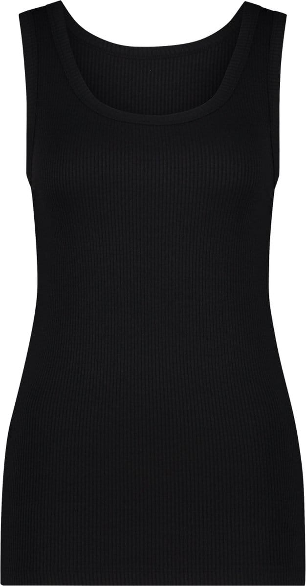 Ten Cate thermo singlet zwart rib voor Dames | Maat M