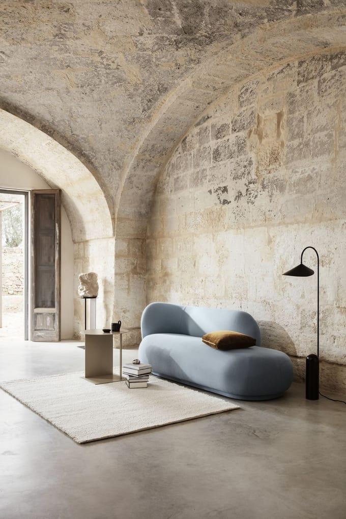 Ferm Living Tuck Vaas - cashmere - Ø 34 cm