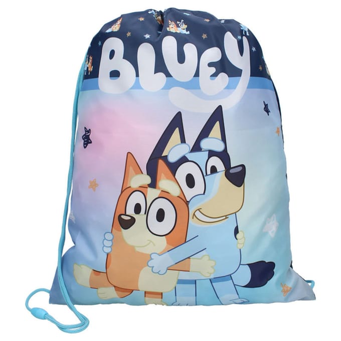 Bluey Gymtas - Zwemtas - 40 cm - Blauw - Voor Kinderen