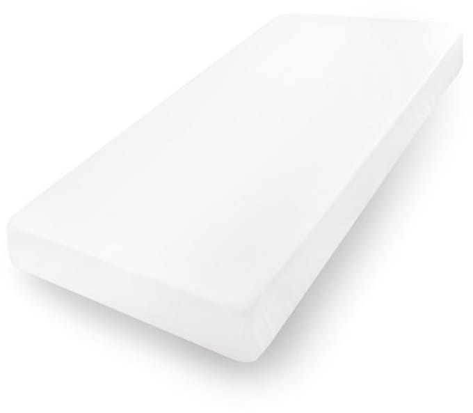 Matex Classic Serie - Jersey Laken - 110x190/120x200 cm - Wit - Met Elastiek