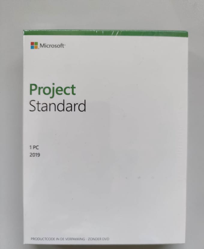Microsoft ProjectStandard 2019 Win Dutch Medialess