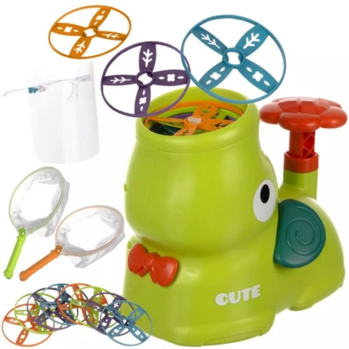 Kruzzel Disc Launcher - Actief Buitenspeelgoed - Veilig en Dynamisch