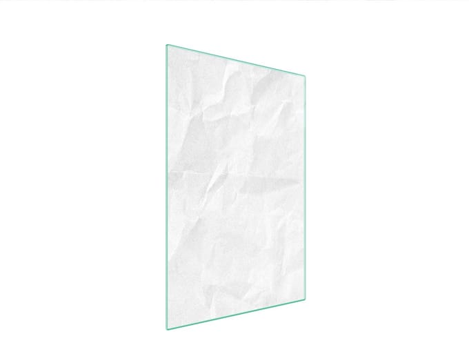 TMK ArtDeko - Snijplank - 35x52 cm - Biały - Gelaagd Glas