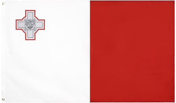 Go Go Gadget - Maltese Vlag - 90x150cm - Malta
