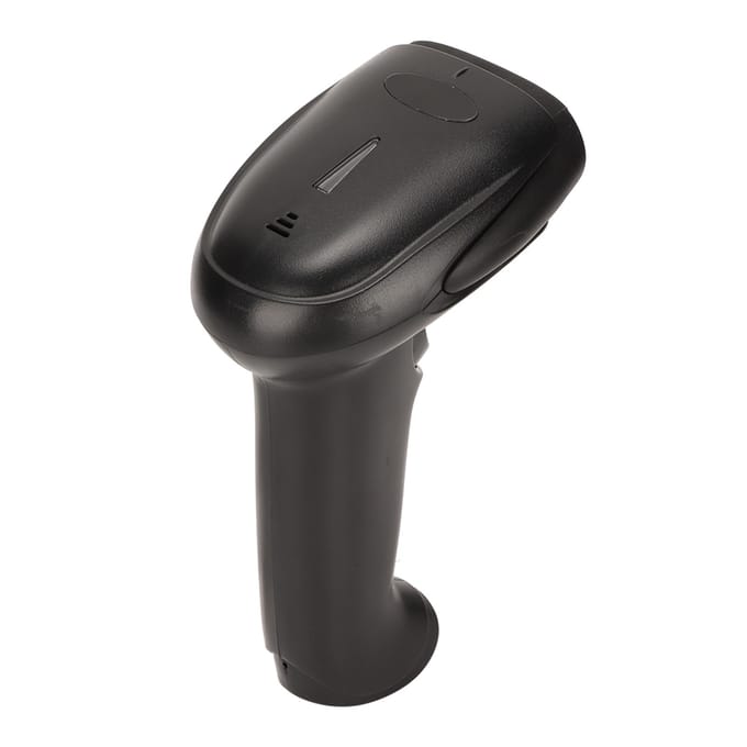 1D 2D Handheld Barcode Scanner Ergonomische Zwarte Bedrade Barcode Scanner voor Commerciële Detailhandel gray