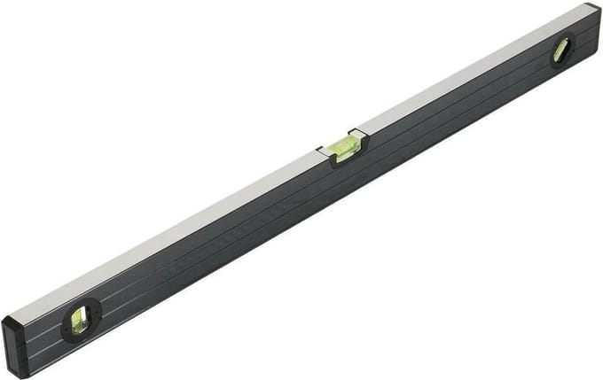 Benson Waterpas - 3 libellen - 100 cm - lichtgewicht aluminium - geel